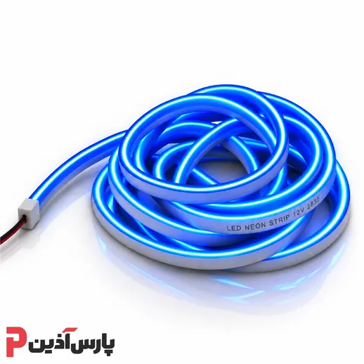 ریسه نئون فلکسی آبی تیره قیمت مناسب